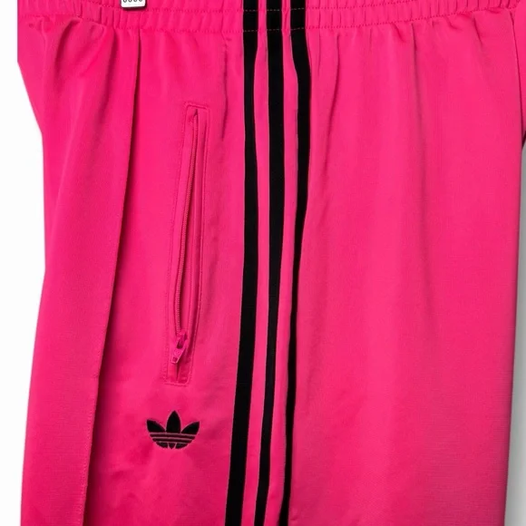 Adidas Firebird Track Pants Pink Women’s M NWT Wide Leg - Picture 8 of 13